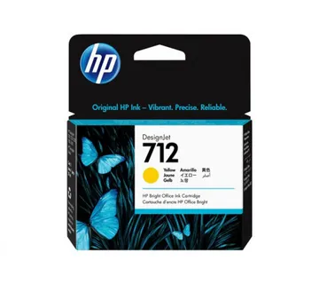 HP 712 29-ml Yellow DesignJet Ink - Umag