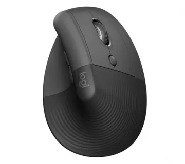Logitech Lift bežični vertikalni ergonomski miš, USB, sivi (910-006473) - Umag