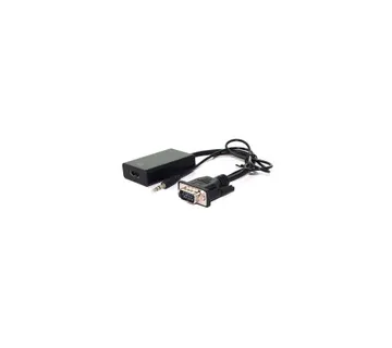 Roline VALUE adapter/kabel VGA+Audio - HDMI, M/F, 0.15m, crni - Umag