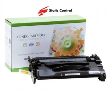 Toner Static Control HP Canon CF287X Black - Umag