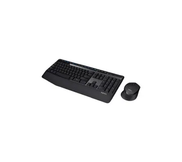 Logitech MK345 bežična tipkovnica+miš, USB, crna (920-006489) - Umag