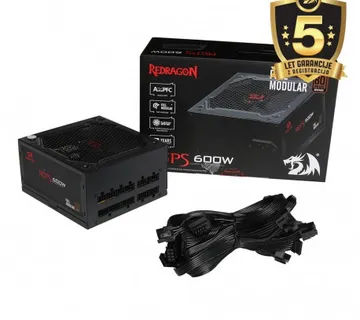 Redragon Gc-Ps003 600w Full Modular - Umag