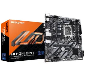 Gigabyte MB H810M S2H, S.1851, 2xDDR5/6400MHz, PCIe 4.0, G-LAN, VGA/HDMI/DP, mATX - Umag