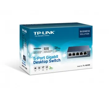 TP-Link TL-SG105, 5-port GbE switch, metalno - Umag
