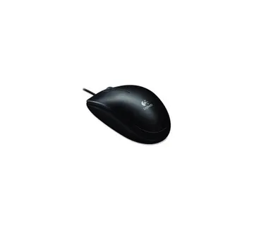 LOGITECH Corded Mouse B100 - Business EMEA - BLACK - Umag