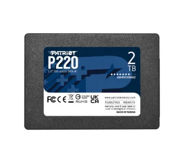 Patriot P220 2TB SATA3 SSD 2.5" - Umag