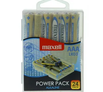 Maxell alkalne baterije LR-3/AAA, 24 komada, box - Umag
