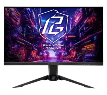 ASRock Gaming Monitor PG32QFT, 32", QHD, Flat IPS, 180Hz, 1ms, WiFi Antenna - Umag