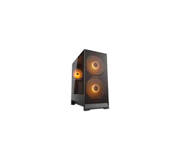 COUGAR AIRFACE 180 PC Case, Mid Tower, Black - Umag