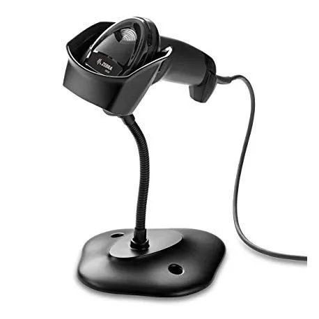 POS SKE ZEBRA DS2208, 2D, STALAK, BLACK - cover