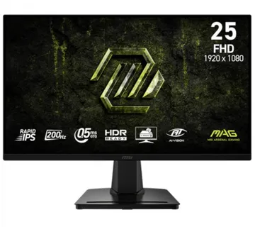 Monitor MSI MAG 256F E20 / 24,5" (62,2 cm) / 1920 X 1080 / 200 Hz / 0,5 ms - Umag