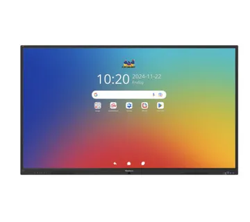 VIEWSONIC 75" 64 Multi touch, 9H, 450nits, 8GB RAM/128GB, Android 16, Black - Umag