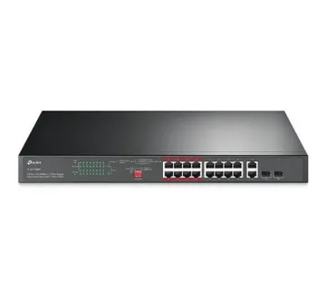 TP-Link 24-Port 10 100Mbps 2-Port Gigabit Unmanaged PoE Switch SL1226P - Umag