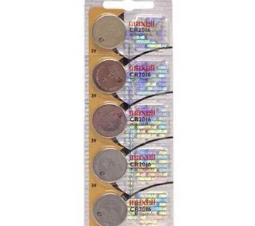 Maxell lit. dugm. baterija CR2016,5kom, blister - Umag