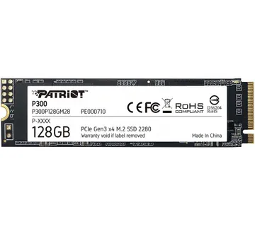 Patriot SSD P300 R1600/W600, 128GB, M.2 NVMe - Umag