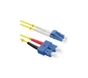 Roline optički mrežni kabel LC-SC 9/125µm Duplex, LSOH, OS2, 3.0m, žuti - Umag