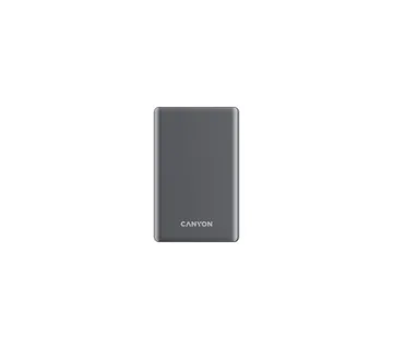 CANYON power bank OnPower 505 slim Magnetic 5000 mAh PD20W Dark Grey - Umag