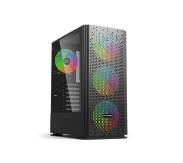 Cratos Drizzle - AMD Ryzen 5 5500, 8GB DDR4, 512GB NVMe SSD, RX 7600 8GB, FreeDOS - Umag