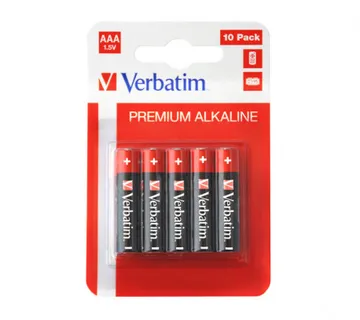 Verbatim AAA-LR03 Micro alkalna baterija (10 komada) blister pakiranje - Umag