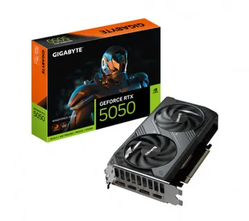 GIGABYTE GeForce RTX 5050 WINDFORCE OC 8G NVIDIA 8 GB GDDR6 - Umag