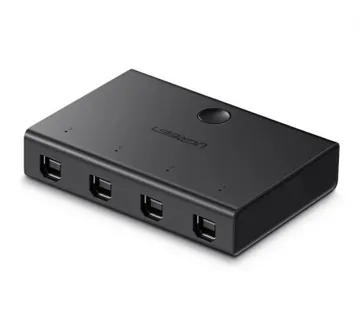 UGREEN Data Switch USB 2.0, 4 ulaza/1 izlaz, crni - Umag
