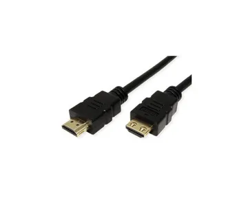 Roline VALUE UltraHD HDMI kabel sa mrežom, M/M, crni, 7.5m - Umag