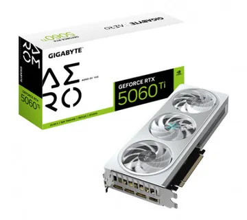 GIGABYTE RTX 5060 Ti AERO OC 16G NVIDIA 16 GB GDDR7 - Umag