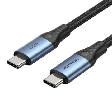 Vention USB 2.0 C Male to C Male 240W Cable, 2m - cover