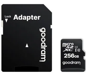 GoodRam M1AA 256 GB | Class 10 UHS I Adapter - Umag