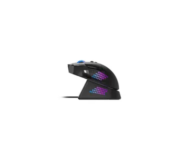 MSI Gaming Mouse VERSA PRO WIRELESS plus MOUSE DOCK PRO, Wireless, PixArt PAW 3395 Optical Sensor, 2 - Umag