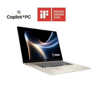 Laptop MSI Prestige 16 AI+ C3MG Core Ultra X9 / 32GB RAM / 2TB SSD / 16" OLED 2.8K / Intel Arc B390 / Windows 11 Pro (Platin - Umag