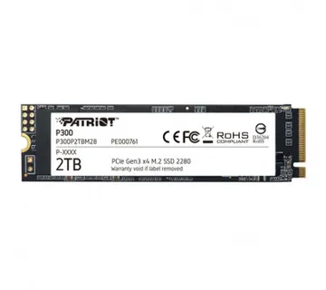 Patriot Memory P300 M.2 2000 GB PCI Express 3.0 NVMe - Umag