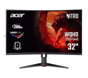 Acer Nitro XZ32QXC 31.5 QHD VA,2xHDMI,DP,280Hz,cur - Umag