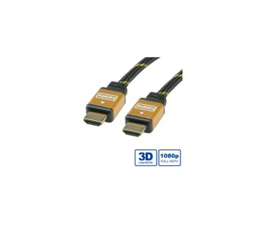 Roline GOLD HDMI kabel, M/M, 20m (pozlaćeni konektori) - Umag