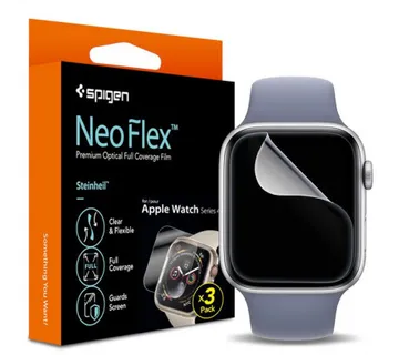 Spigen Film Neo Flex, zaštitna folija za Apple pametni sat, set 3 kom - Apple Watch 41mm/40mm (061FL25575) - Umag