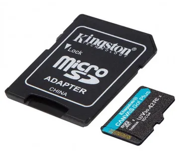 Kingston microSD, Canvas Go! Plus, R200, 64GB - cover