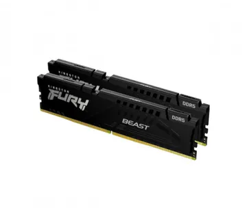 Kingston DDR5 32GB 6000 MHz, 2x16 FURY BEAST BLACK - cover