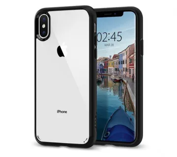 Spigen Ultra Hybrid, zaštitna maska za telefon, mat crna - iPhone XS/X - Umag