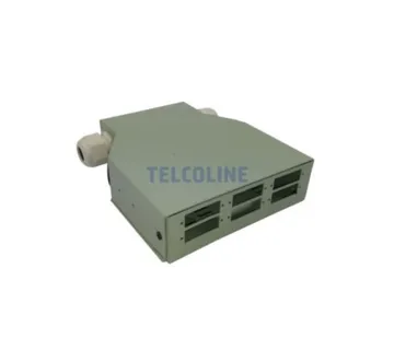 NFO Patch Panel DIN Rail, 6x SC Duplex - Umag