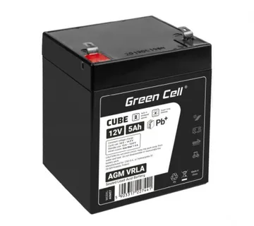 Green Cell (AGM27) baterija AGM 12V/5Ah - Umag