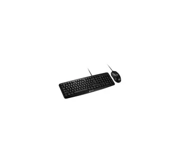 CANYON USB standard KB, water resistant AD layout bundle with optical 3D wired mice 1000DPI black - Umag