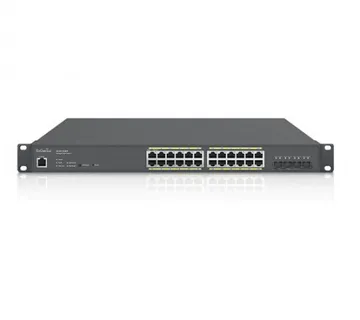 Cloud Managed Switch 24-port GbE PoE.at 410W 4x10Gb SFP+ L2 19i - Umag