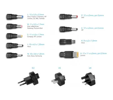 Avacom univerzal. punjač QuickTIP 45W sa 9 konekt. - Umag