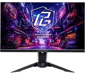 ASRock Gaming Monitor PG27QRT2A, 27", QHD, VA, 180Hz, 1ms, WiFi Antenna, Curved - Umag