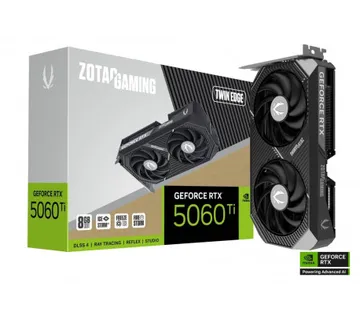 Zotac RTX 5060 TI Twin Edge 8GB GDDR7 128-bit, PCIe 5.0, 3×DP/HDMI - Umag