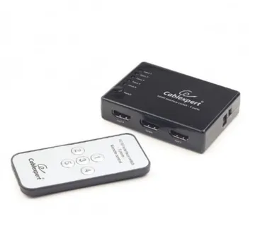 Gembird HDMI interface switch, 5 ports Infrared remote control - Umag