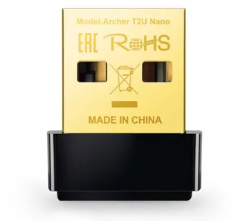 TP-Link AC600 Archer T2U Nano bežični Dual-Band USB2.0 adapter 200Mbps/433Mbps (2.4GHz/5GHz), 802.11a/b/g/n/ac, WPA2/WPA - Umag