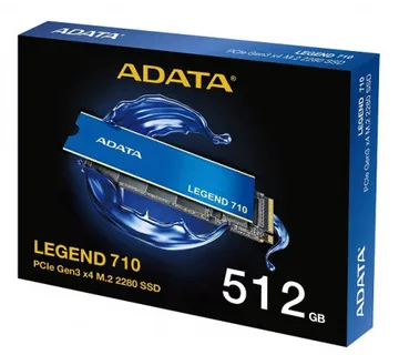 ADATA SSD Legend 710, R2400/W1600, 512GB, M.2 NVMe - Umag
