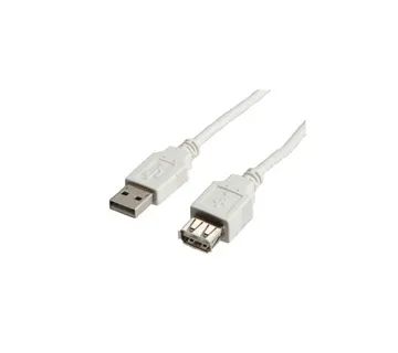 Roline VALUE USB2.0 kabel TIP A-A M/F, 3.0m, bijeli (produžni) - Umag
