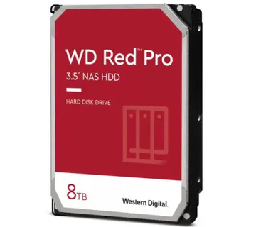 WD Red Pro WD8005FFBX 8TB, 3,5", 256MB, 7200 rpm - Umag